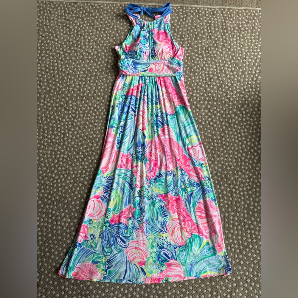 Lilly Pulitzer Martina Maxi Dress, size L, NEW